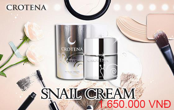 Mua Kem Dưỡng Trắng Da Ban Ngày Crotena  Snail Cream Ở Đâu?