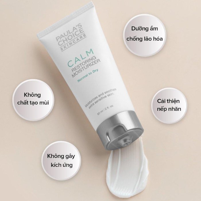 Paula’s Choice Calm Restoring Moisturizer Normal to Dry Kem dưỡng Paula’s Choice Calm Restoring Moisturizer Normal to Dry