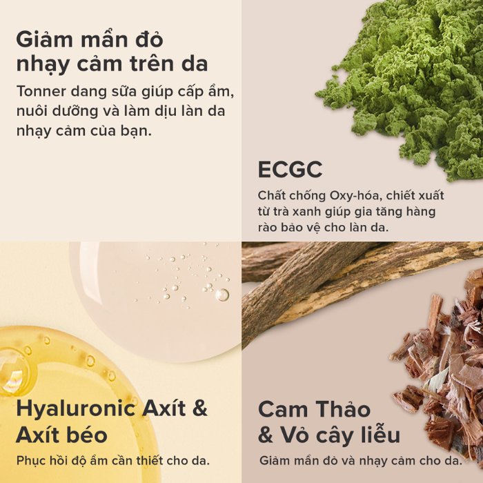 Paula’s Choice Calm Soothing Toner Normal to Dry Thành phần của Paula’s Choice Calm Soothing Toner Normal to Dry