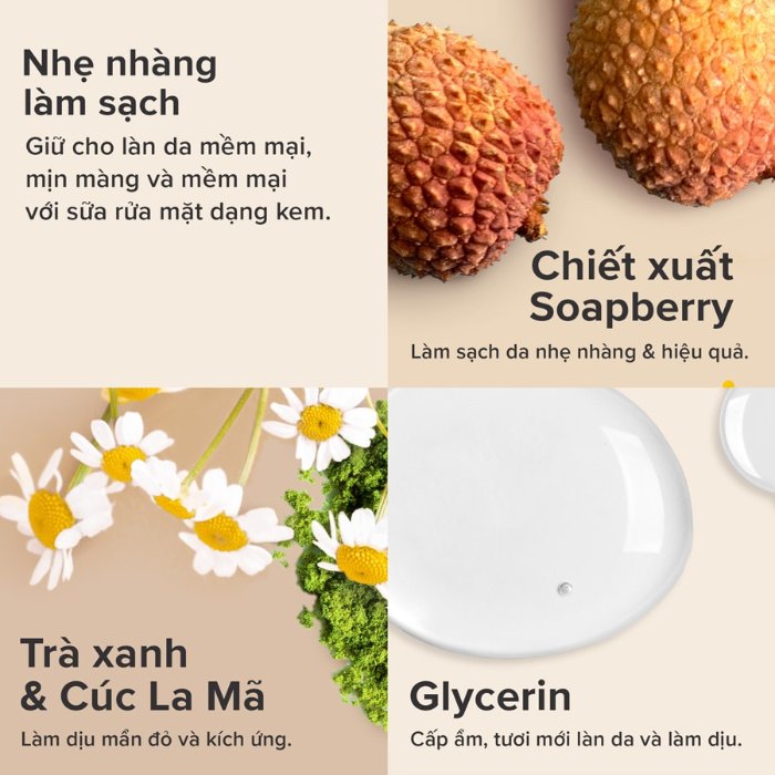 Paula’s Choice Resist Optimal Results Hydrating Cleanser Normal Dry Thành phần của Paula’s Choice Resist Optimal Results Hydrating Cleanser Normal Dry