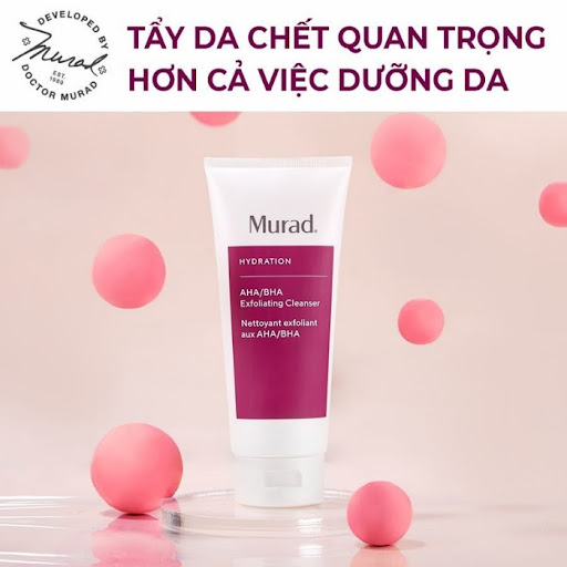 Sữa rửa mặt tẩy tế bào chết AHA/BHA Exfoliating Cleanser Murad Sữa rửa mặt tẩy tế bào chết AHA/BHA Exfoliating Cleanser Murad