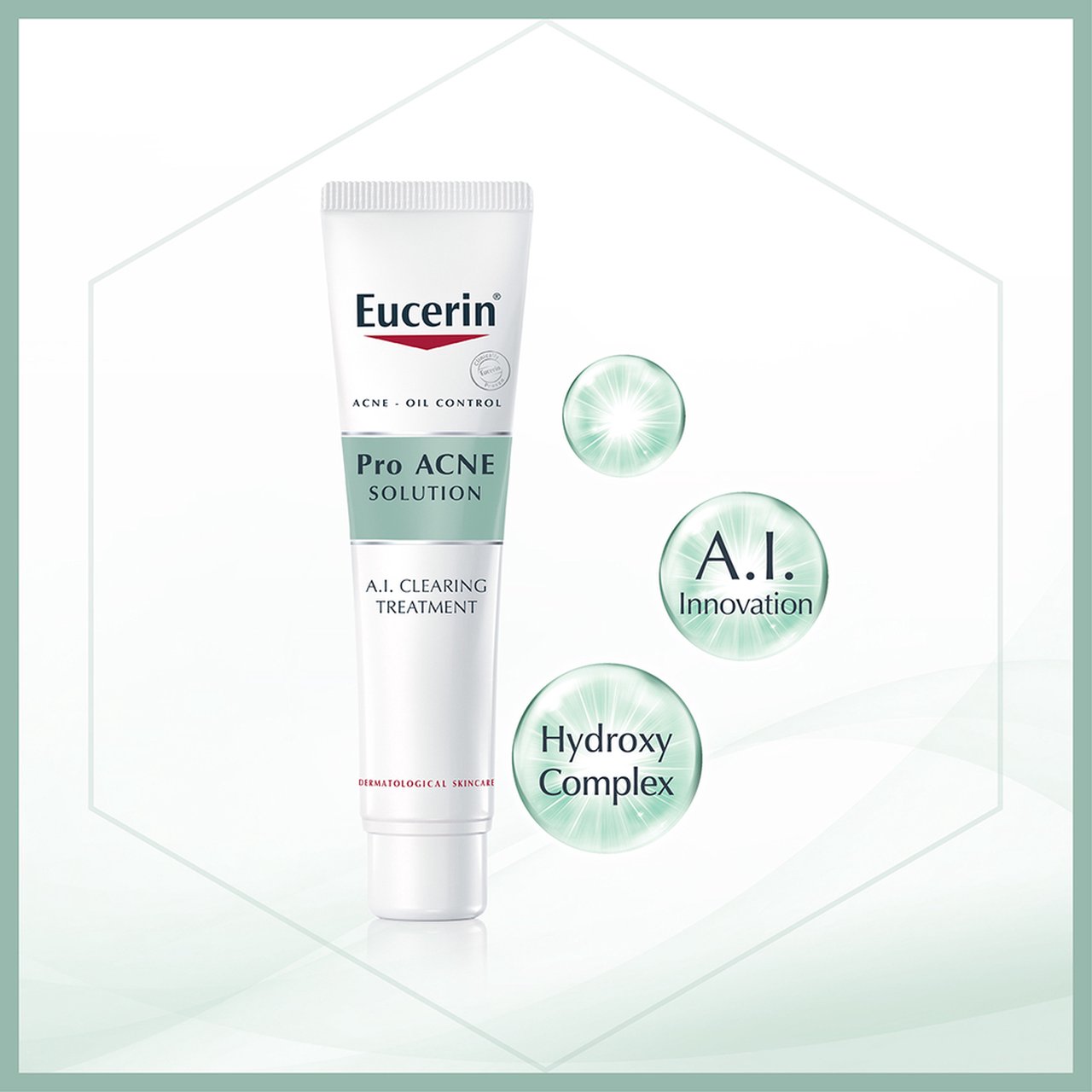 Tinh chất làm giảm mụn và làm mờ vết thâm Eucerin Pro Acne Clearing AI Treatment 40