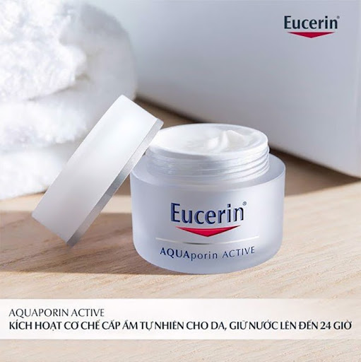 Review từ khách hàng về kem dưỡng ẩm cho da thường đến hỗn hợp Eucerin Aquaporin Active Review từ khách hàng về kem dưỡng ẩm cho da thường đến hỗn hợp Eucerin Aquaporin Active