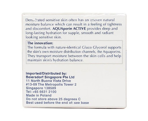 Khám phá thành phần trong Kem dưỡng ẩm da Eucerin Aquaporin Active Khám phá thành phần trong Kem dưỡng ẩm da Eucerin Aquaporin Active