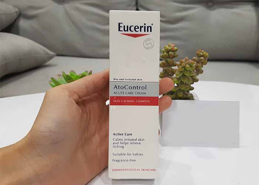 Tìm hiểu rõ hơn về công dụng trong một tuýp Kem Dưỡng Da Eucerin Ato Control Acute Care 40ml