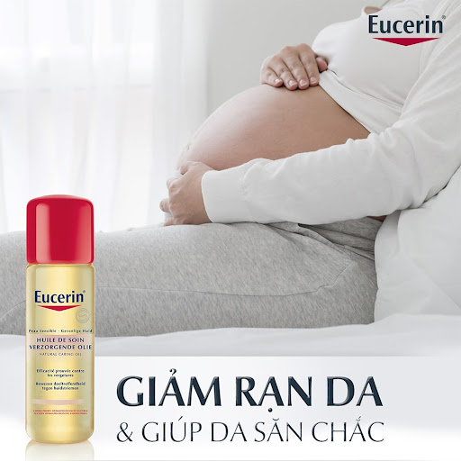 Dầu Giảm Rạn Da Eucerin Natural Caring Oil 125ml - Giải pháp an toàn cho mẹ bỉm sữa Dầu Giảm Rạn Da Eucerin Natural Caring Oil 125ml - Giải pháp an toàn cho mẹ bỉm sữa