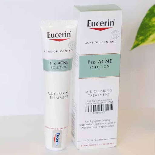 Khám phá thành phần của tinh chất trị mụn, mờ vết thâm, tái tạo da, ngăn ngừa mụn Eucerin Pro Acne Clearing AI Treatment 40ml Khám phá thành phần của tinh chất trị mụn, mờ vết thâm, tái tạo da, ngăn ngừa mụn Eucerin Pro Acne Clearing AI Treatment 40ml