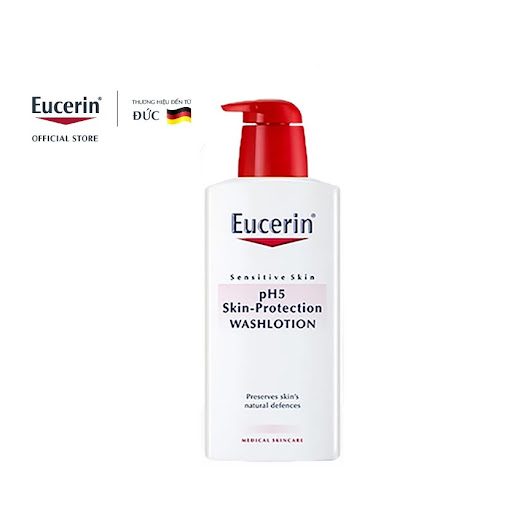 Sữa tắm cho da cơ thể nhạy cảm Eucerin pH5 Skin-Protection Washlotion