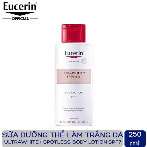  Sữa Dưỡng Thể Trắng Da Nhạy Cảm Eucerin Ultra White Body Lotion 250ml