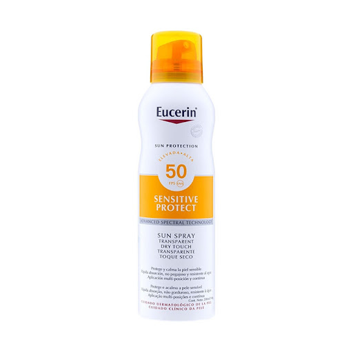 Eucerin Sun Spray Transparent Dry Touch Sensitive Protect