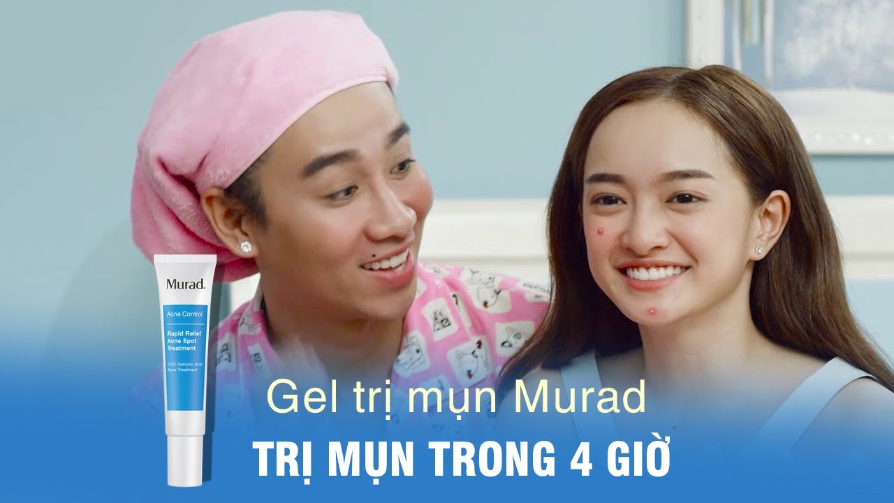 Gel giảm mụn trong 4 giờ Murad Rapid Relief Acne Spot Treatment