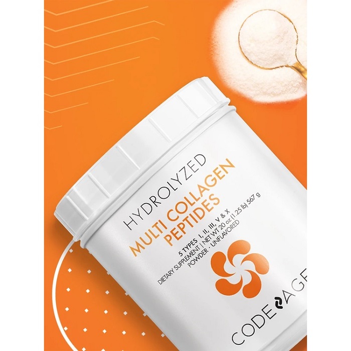 Bột uống collagen Codeage Hydrolyzed Multi Collagen Peptides Powder Bột uống collagen Codeage Hydrolyzed Multi Collagen Peptides Powder