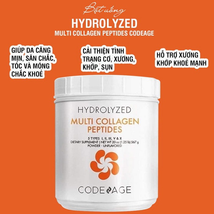 Hydrolyzed Multi Collagen Peptides Powder Hydrolyzed Multi Collagen Peptides Powder