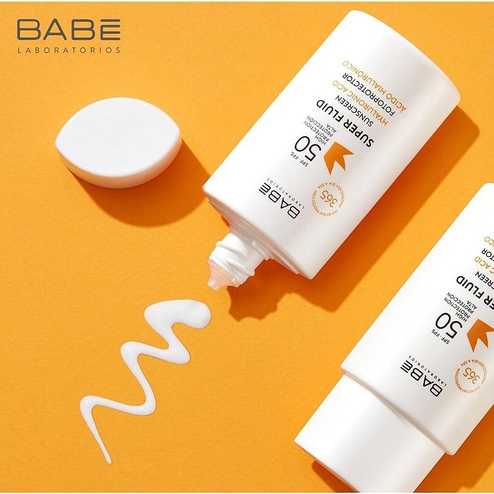 Kem chống nắng Babe Super Fluid Mattifying Sunscreen SPF 50 Kem chống nắng Babe Super Fluid Mattifying Sunscreen SPF 50