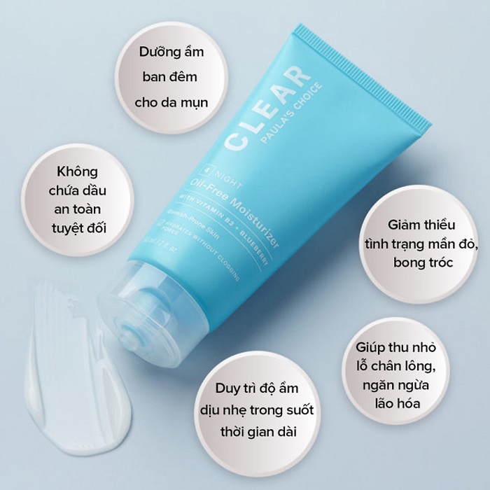 Kem dưỡng ẩm Paula's Choice Clear Oil - Free Moisturizer Kem dưỡng ẩm Paula's Choice Clear Oil - Free Moisturizer