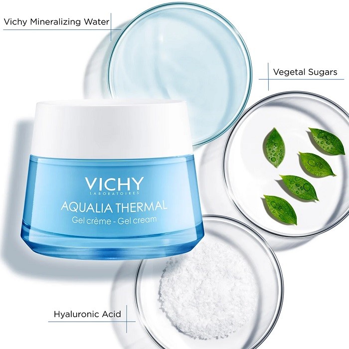 Kem dưỡng ẩm Vichy Aqualia Thermal Rehydrating Gel Cream Kem dưỡng ẩm Vichy Aqualia Thermal Rehydrating Gel Cream