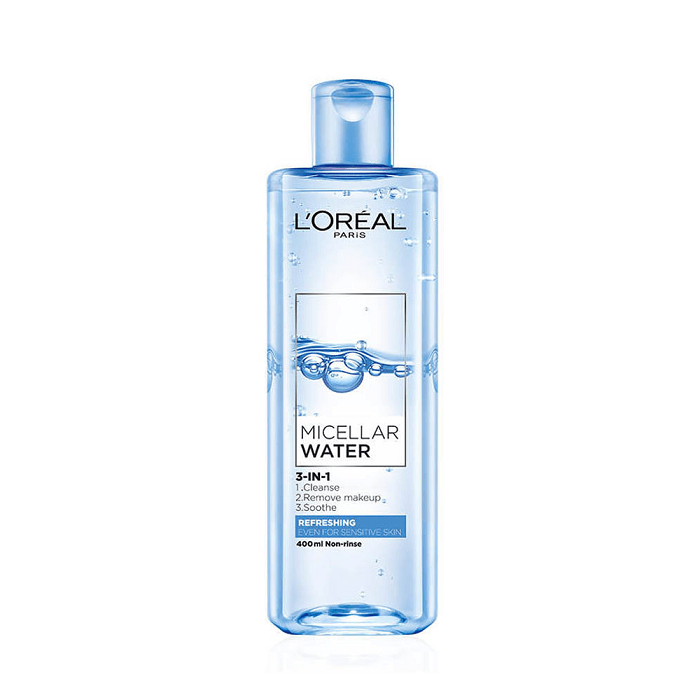 Nước tẩy trang  L'oreal Paris Micellar Water 3 in 1 Refreshing Nước tẩy trang  L'oreal Paris Micellar Water 3 in 1 Refreshing