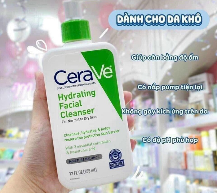 Sữa rửa mặt Cerave