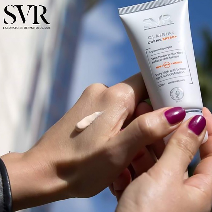 Kem chống nắng ngăn ngừa nám SVR Clairial Creme SPF50