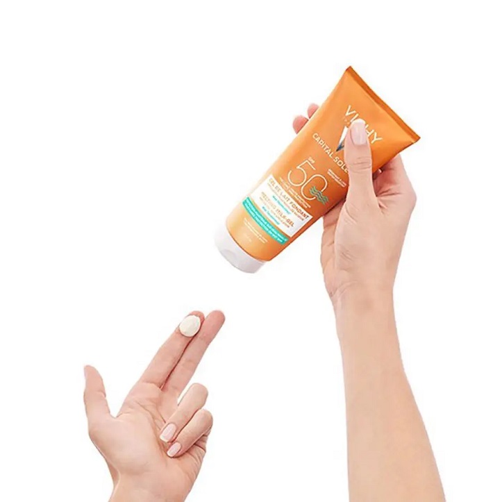 Kem chống nắng toàn thân Vichy Capital Soleil Body Melting Milk Gel SPF 50 Kem chống nắng toàn thân Vichy Capital Soleil Body Melting Milk Gel SPF 50