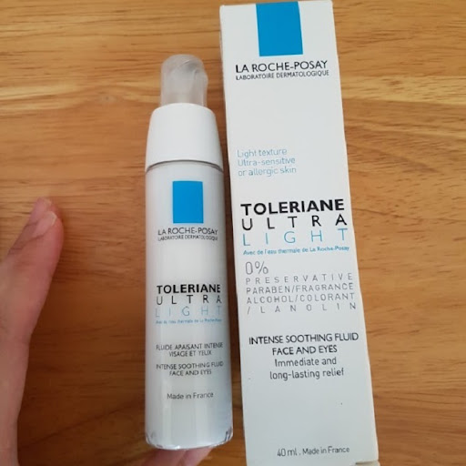 Kem Dưỡng Ẩm Dịu Nhẹ Tức Thì Cho Da Rất Nhạy Cảm Và Dị Ứng La Roche-Posay Toleriane Ultra Light Intense Soothing Fluid Face & Eyes 40ml Kem Dưỡng Ẩm Dịu Nhẹ Tức Thì Cho Da Rất Nhạy Cảm Và Dị Ứng La Roche-Posay Toleriane Ultra Light Intense Soothing Fluid Face & Eyes 40ml