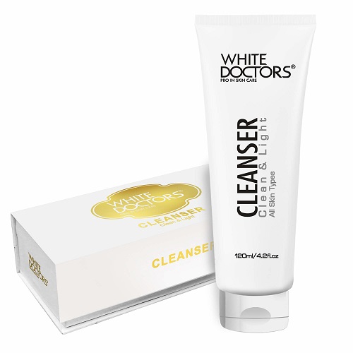 Sữa rửa mặt y học giảm nhờn, hỗ trợ se khít lỗ chân lông White Doctors Cleanser 