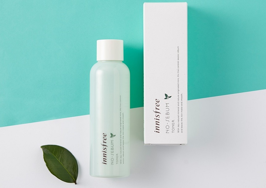 Nước hoa hồng kiềm dầu Innisfree no Sebum toner Nước hoa hồng kiềm dầu Innisfree no Sebum toner