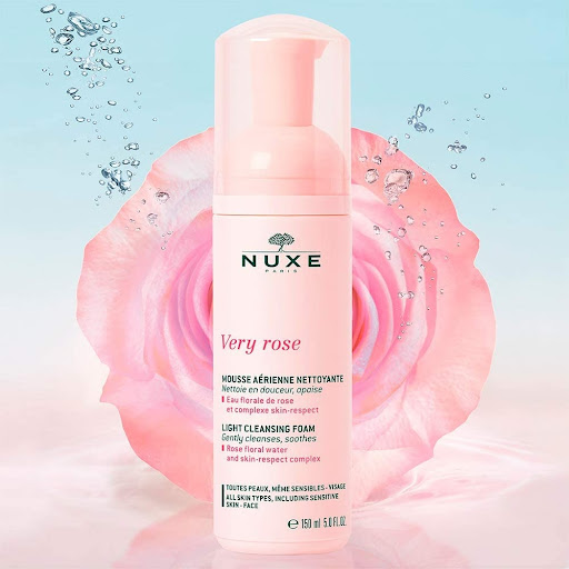 Sữa rửa mặt Nuxe Very Rose Light Cleansing Foam Sữa rửa mặt Nuxe Very Rose Light Cleansing Foam