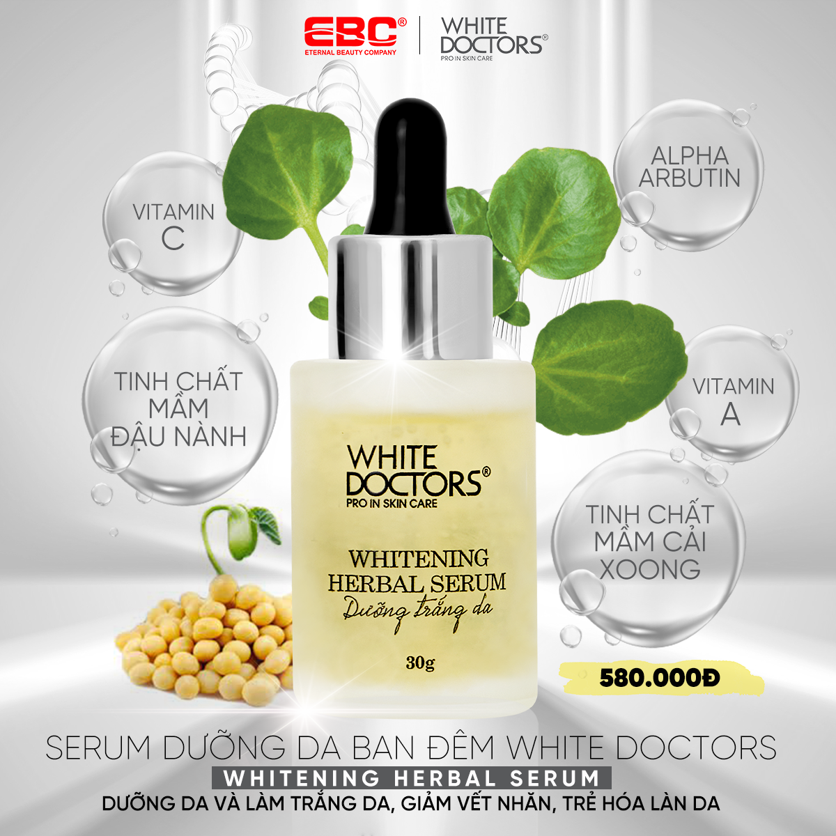 Serum dưỡng da ban đêm White Doctors Serum dưỡng da ban đêm White Doctors