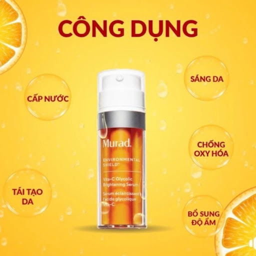 Công dụng của Murad Vita-C Glycolic Brightening Serum