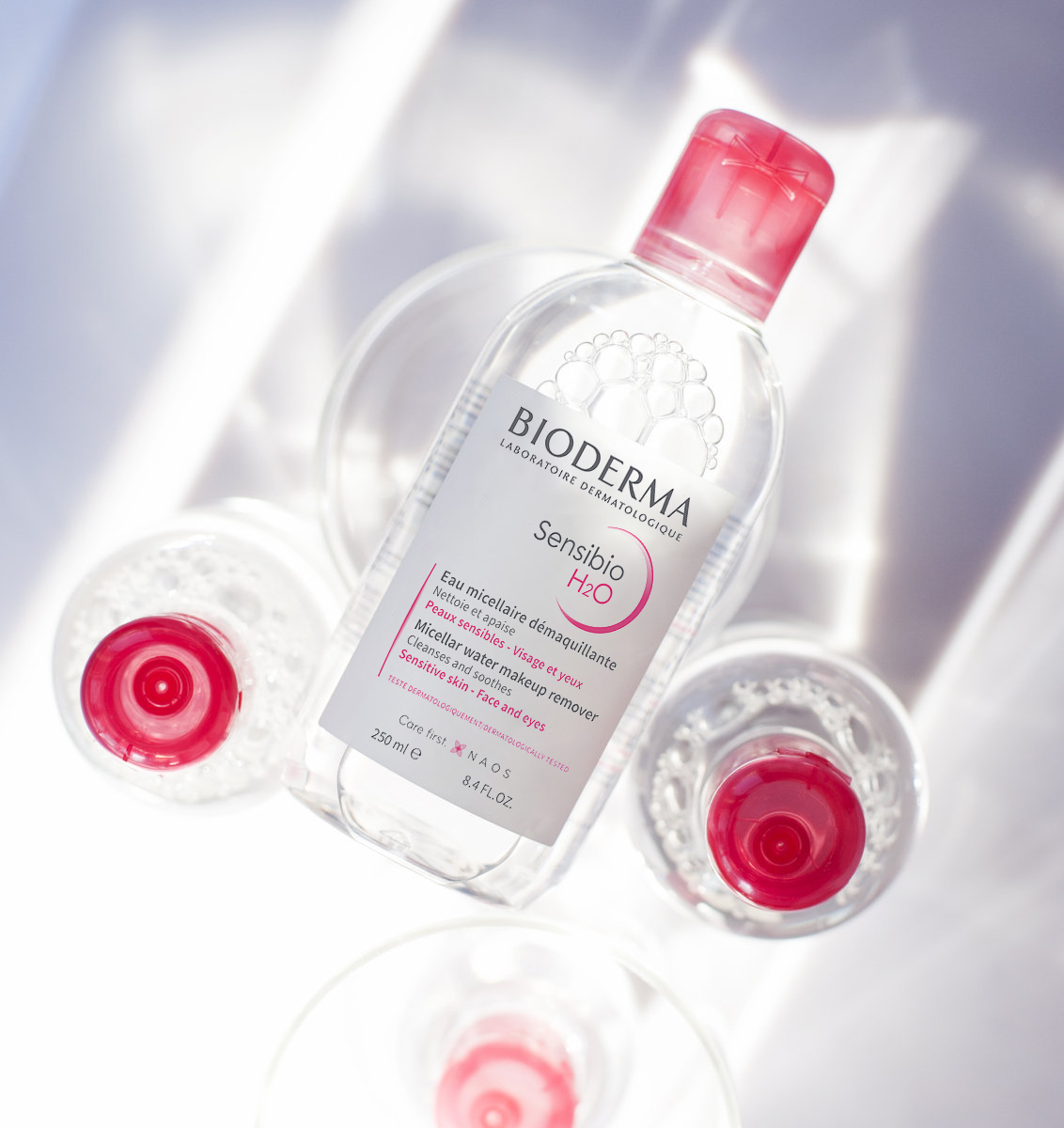 Nước tẩy trang và làm sạch cho da nhạy cảm Bioderma Sensibio H20 Nước tẩy trang và làm sạch cho da nhạy cảm Bioderma Sensibio H20