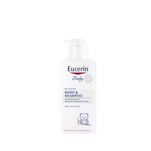 Sữa Tắm Gội Dịu Nhẹ Cho Bé Eucerin Baby Wash & Shampoo