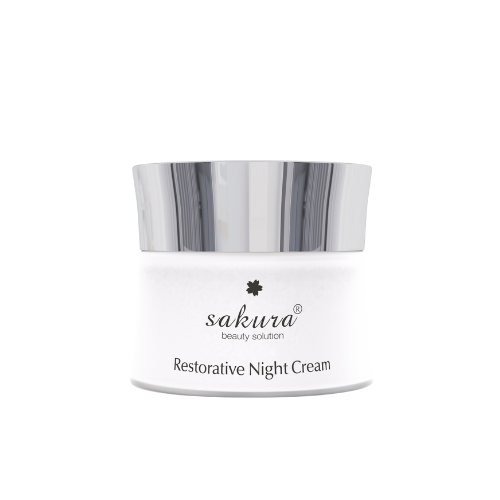 Kem dưỡng phục hồi chống lão hóa da ban đêm Sakura Restorative Night Cream 30g