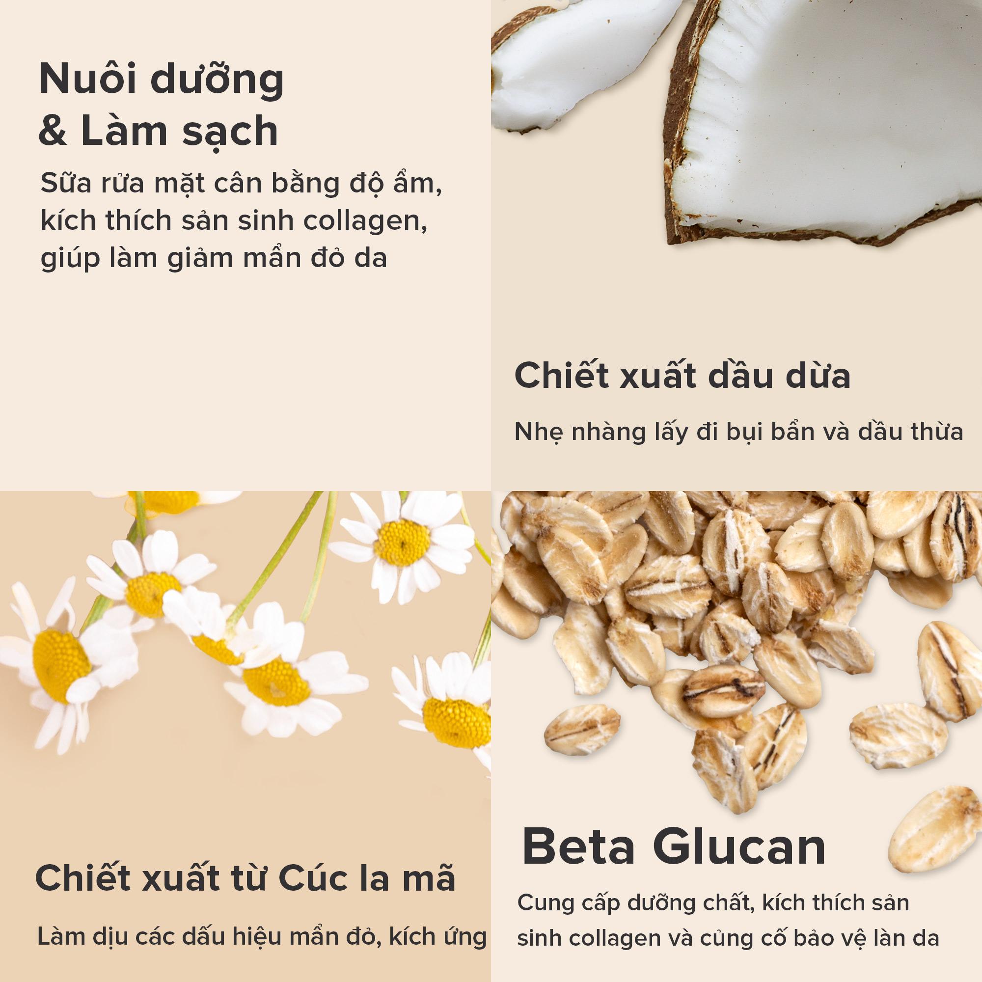 Một số thành phần trong sữa rửa mặt Paula's Choice Một số thành phần trong sữa rửa mặt Paula's Choice