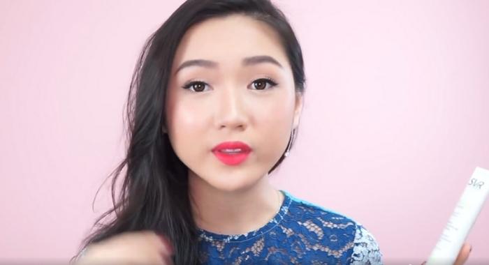 Beauty Blogger Chloe Nguyen review kem SVR Sebiaclear Active