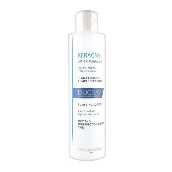 Lotion Keracnyl Purifying Ducray làm sạch sâu giảm nhờn  Lotion Keracnyl Purifying Ducray làm sạch sâu giảm nhờn
