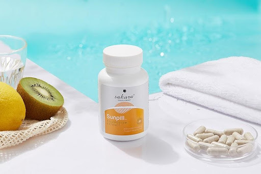 Sakura SunPill Viên uống chống nắng sinh học toàn thân Sakura SunPill