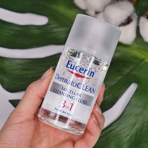 Nước Tẩy Trang Dịu Nhẹ Cho Da Nhạy Cảm Eucerin Dermato Clean Micellar Cleansing Fluid 3 in 1