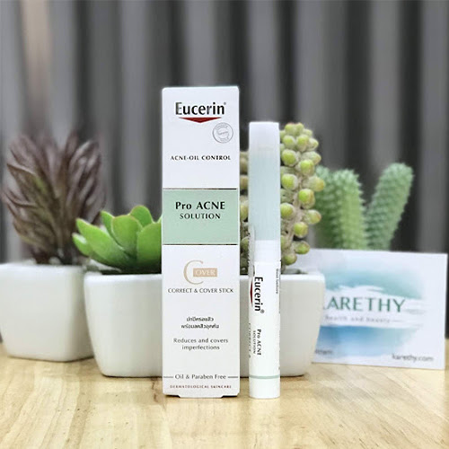 Kem che khuyết điểm làm giảm mụn và vết thâm Eucerin ProAcne CC Stick 