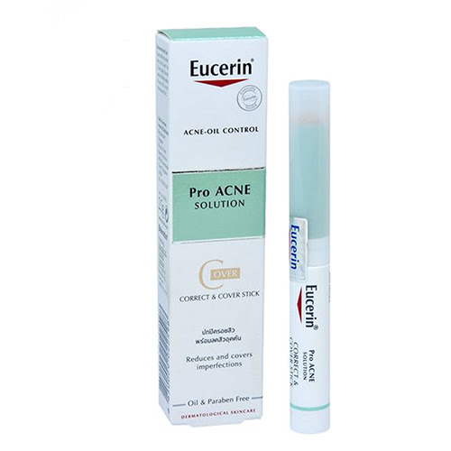 Kem che khuyết điểm Eucerin ProAcne CC Stick và những công dụng bất ngờ