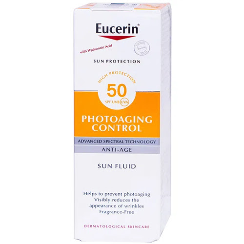 Kem Chống Nắng Eucerin Sun Fluid Photoaging Control SPF 50