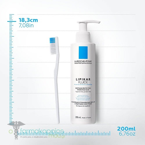 Sữa Dưỡng Thể Làm Dịu, Bảo Vệ, Dưỡng Ẩm Cho Da Khô, Nhạy Cảm La Roche-posay Lipikar Soothing Protecting Hydrating Fluid