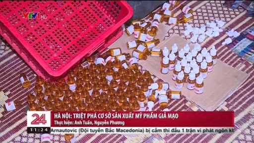 Cảnh sát Thái Lan phát hiện kho hàng chứa hơn 18 thương hiệu mỹ phẩm “pha-ke”