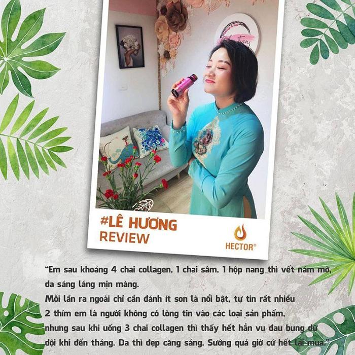 Rất nhiều reviews chân thực về Hector Collagen Rất nhiều reviews chân thực về Hector Collagen