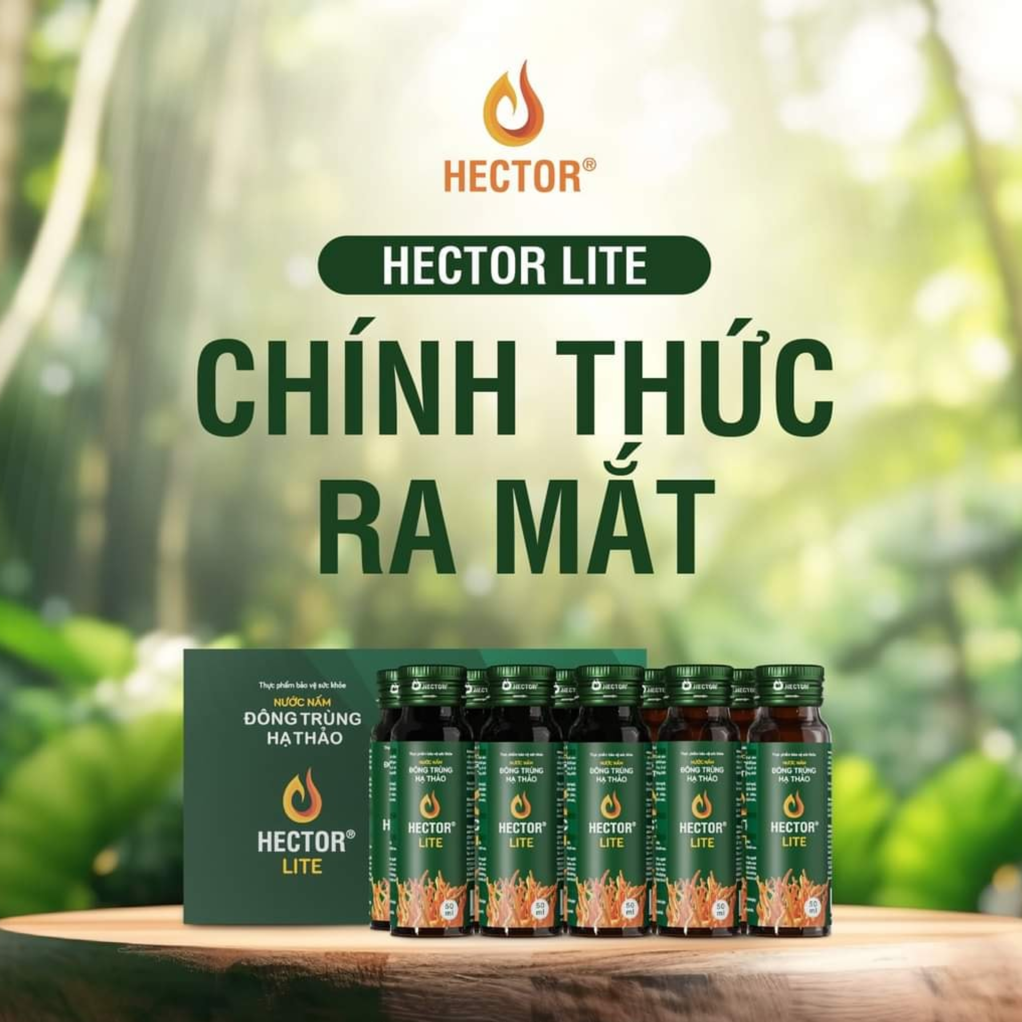 Hector Lite Nước Nấm Đông Trùng Hạ Thảo