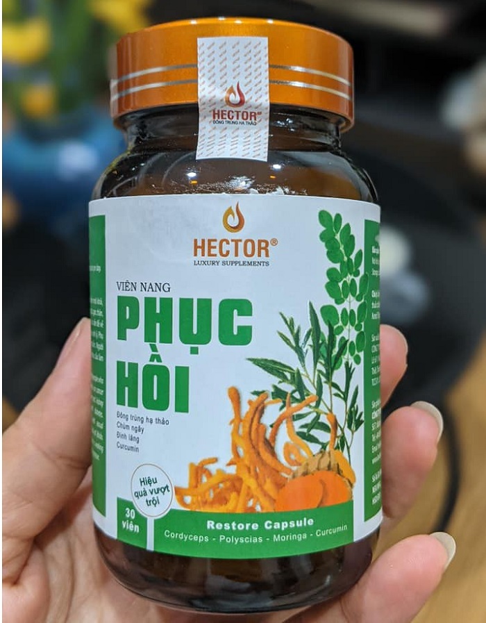 Viên nang phục hồi Hector phù hợp cho cả nam và nữ cần phục hồi sức khỏe, tăng cường sinh lý tự nhiên, an toàn  Viên nang phục hồi Hector phù hợp cho cả nam và nữ cần phục hồi sức khỏe, tăng cường sinh lý tự nhiên, an toàn