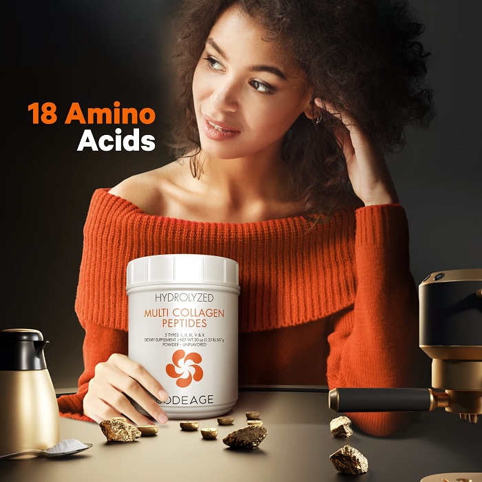 Bột uống Hydrolyzed Multi Collagen Peptides Powder Bột uống Hydrolyzed Multi Collagen Peptides Powder