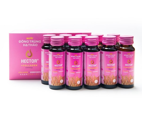 Nước Đông trùng hạ thảo kết hợp Collagen Hector Collagen Nước Đông trùng hạ thảo kết hợp Collagen Hector Collagen