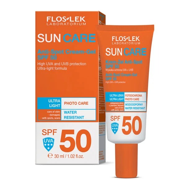 Kem chống nắng siêu nhẹ Floslek Anti-Spot Cream - Gel SPF 50