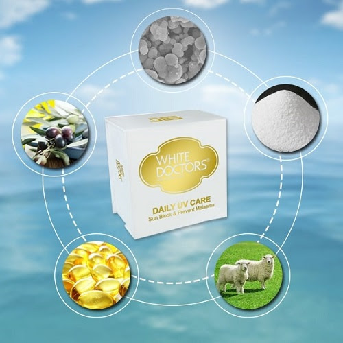 Kem chống nắng vật lý ngừa nám White Doctors Daily UV Care